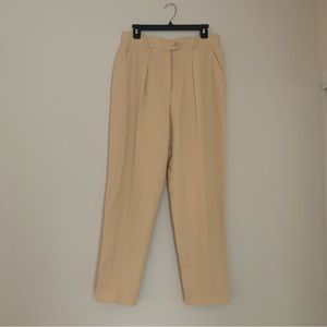 ESCADA pleated wool pants